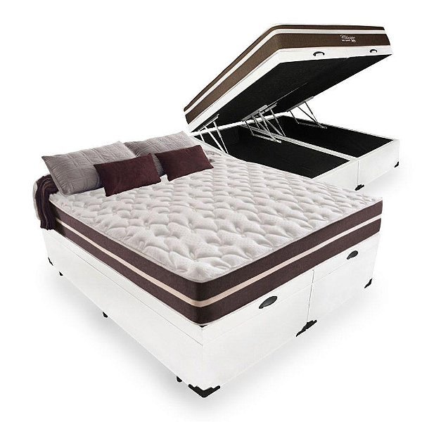 Cama Box Baú Queen Molas Superlastic