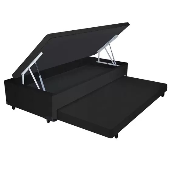 Base Baú Solteiro com auxiliar - Uniflex