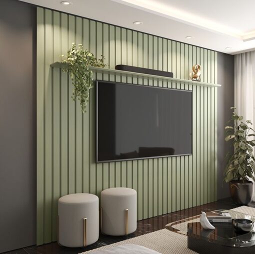 Painel Ripado até 75″ Supremo 1.8m - Patrimar