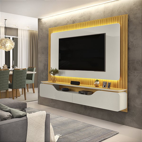 Painel Treviso 2.10m Tv até 70 - DJ Móveis