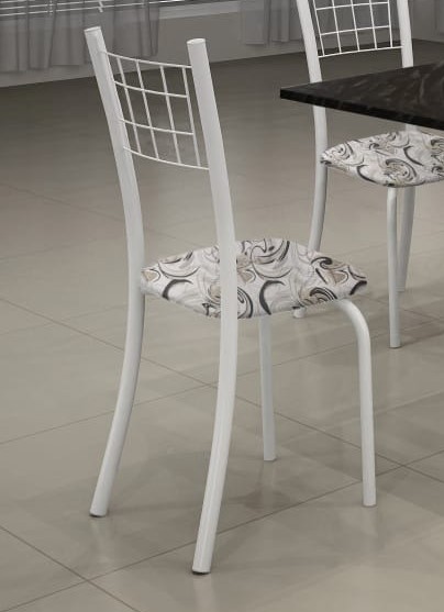 Kit com 04 cadeiras Tubulares Dany - Soma
