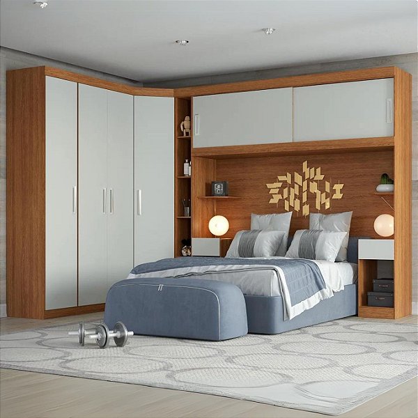 Guarda-Roupa Modular Solteiro/Casal/Queen/King Gênova Plus – Batrol Móveis