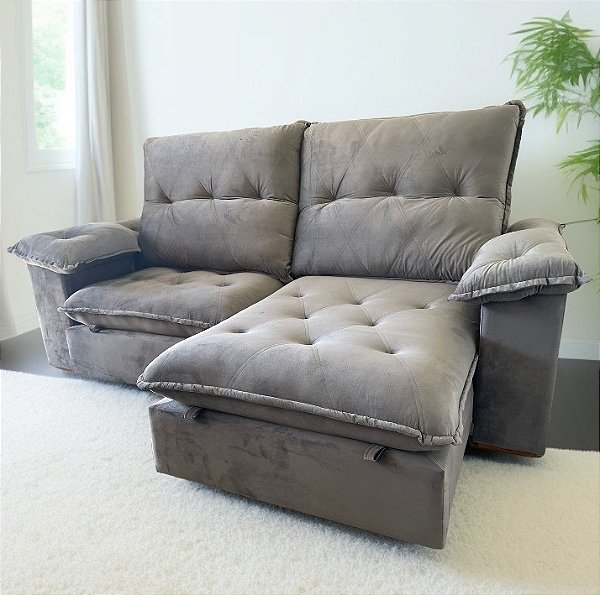 Retrátil e  Reclinável Corvette 2.90m - D Vitrini Estofados