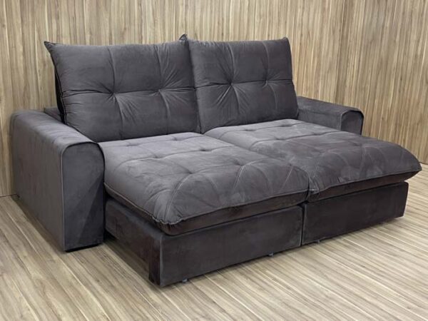 Retrátil Reclinável Lorena 2.30m D28-Molas Aspirais