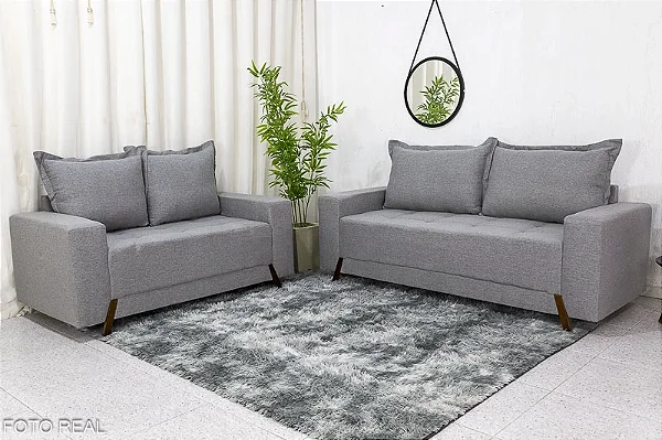 Conjunto 3 e 2 Lugares Cód: 8100 - Boareto