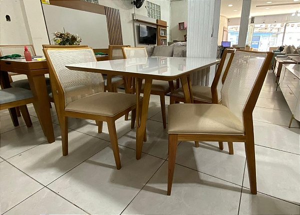 Messa Sparta 1.20m com 04 Cadeiras Malta - Rafana