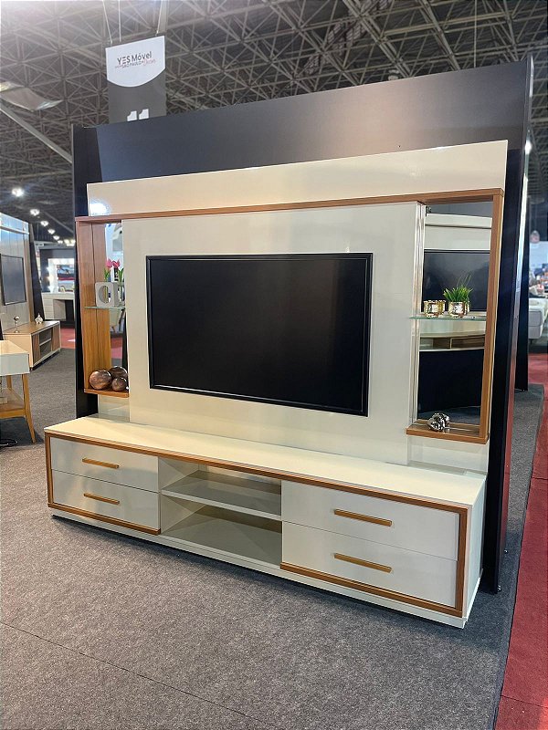 Home Theater Leni 2.40m Tv até 75 - EDN Móveis
