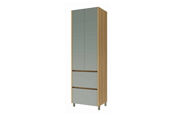 Paneleiro 2P2G. Rainha 80cm - Nesher Nature/Verde