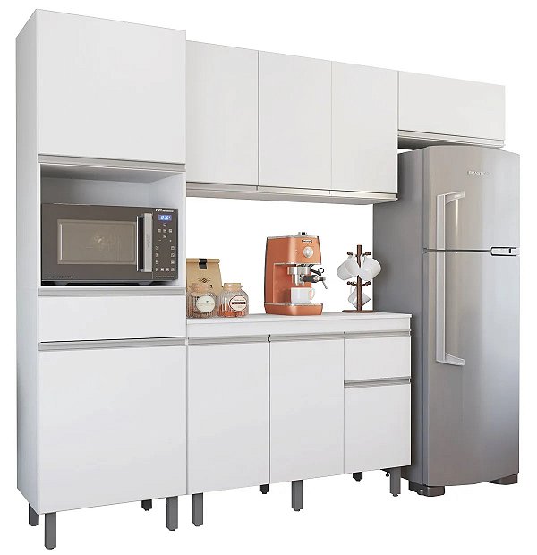 Cozinha Vollare 2.70m 04 Peças - Fiorello