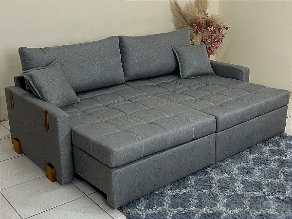 Sofá Cama Retrátil Chicago 2.20m