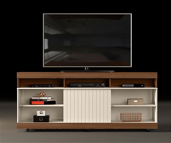 Rack Dili 1.60m Tv até 60 - DJ Móveis