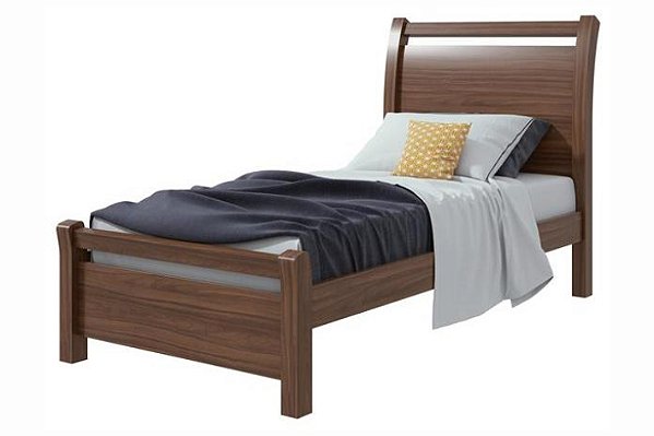 Cama de Solteiro Reali - Lopas