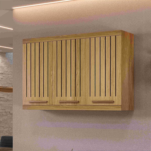 Armário Aéreo Talisma 1.20m 3 Portas - Arte Móveis