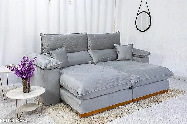Retrátil e Reclinável 2.30m Magnum D28 e Molas Ensacadas