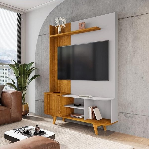 Home até 55″ Corumbau Naturale/Off White - Bechara