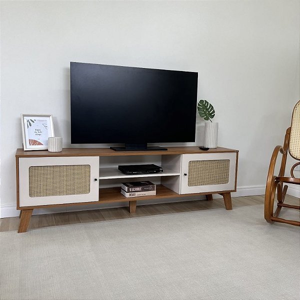 Rack Charlotte 75″ 1.80m  – Cinamomo/Off White