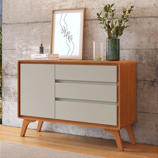 Buffet Sinus 1.20 m Naturale/Off White – Mavaular