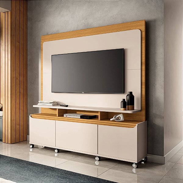 Home Theater Quantum 1.80m 02P01G3N. Tv até 70- Hb Móveis