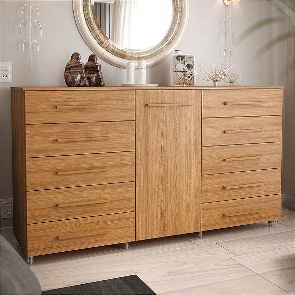 Cômoda 10 Gavetas com Sapateira Imperial 173,5m - Batrol