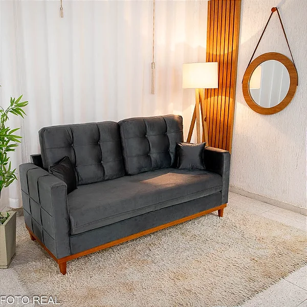 Sofá 3 lugares Living Califórnia Larg. 1.82m