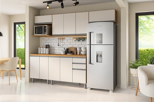 Cozinha Vollare 06 Peças 2.60m - Fiorello