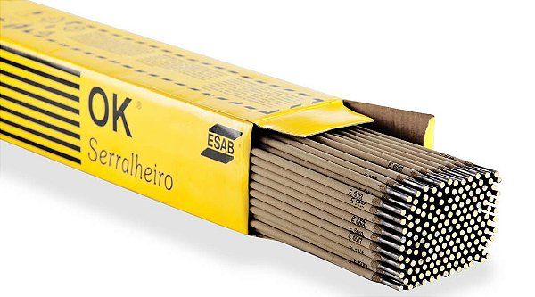 Eletrodo OK Conarco E7018 4,00mm - embalagem com 25kg - ESAB