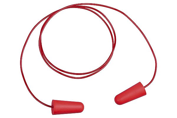 Protetor Auricular com Cordão Plug de Espuma 15dB CA 36364