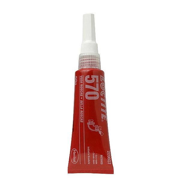 Adesivo Loctite 570 Veda Roscas Anaeróbico 50g - LOCTITE