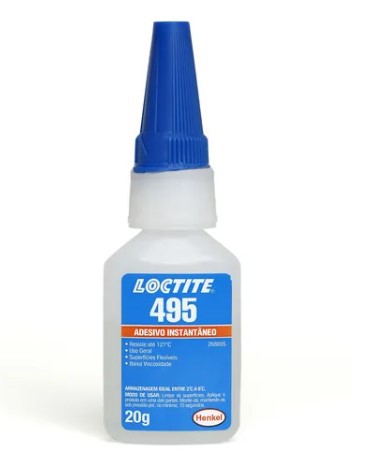 Loctite 495 Adesivo Instantâneo Super Bonder Baixa Viscosidade 20g