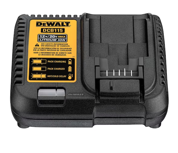 Carregador rapido 127v p/ baterias 12v-20v max (ideal p/ baterias acima 3.0ah) - DEWALT