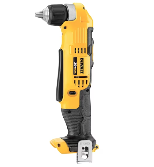 Furadeira angular 3/8" (10mm) 20v max li-opn, 2 vvr, s/ bateria e s/ carregador - DEWALT