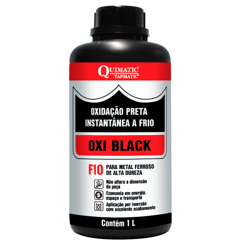 Oxi black F-10 1L oxidação preta a frio - TAPMATIC