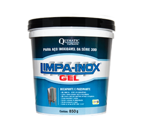 Limpa inox gel 850g - TAPMATIC