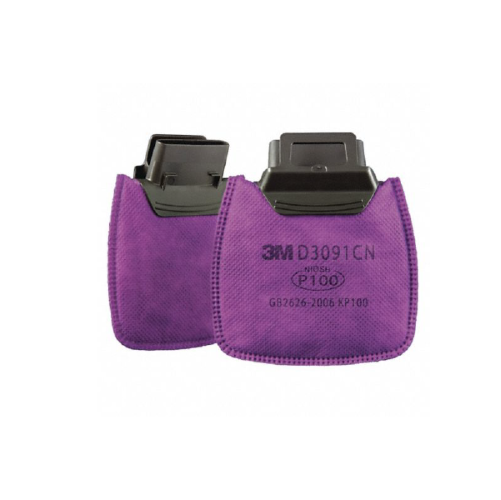 Par de Filtro para Particulados D3091 - P3 - Secure Click - HB004659619 - 3M