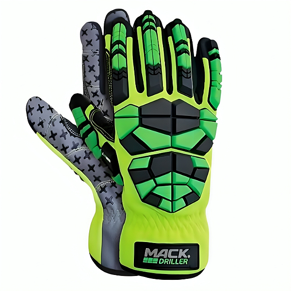 LUVA IMPACTO RESIST. CORTE PALMA COURO SINT. MACK DRILLER 70900 CA 51930 ANTIGO CA 39773 - ATG NEXT SAFETY