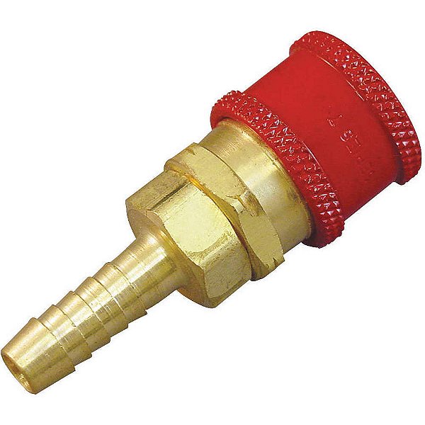 Acoplador Mangueira Hansen 1/4″ Latão RD706P Industrial