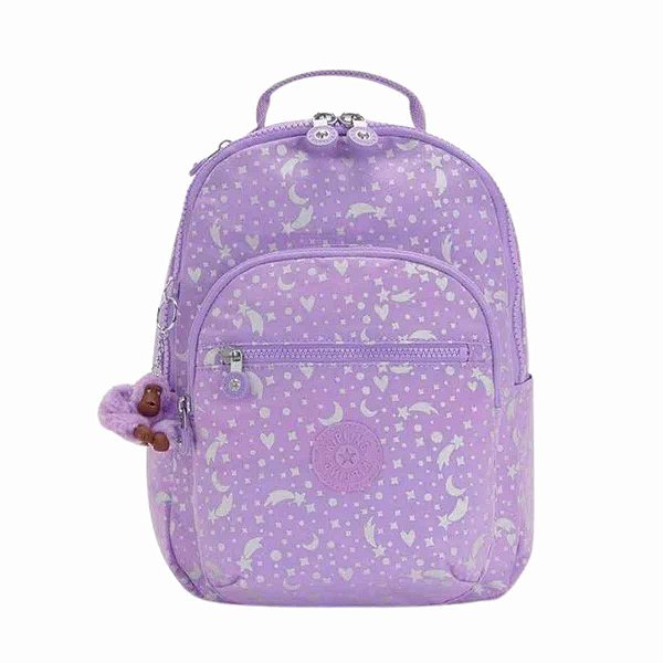 Mochila Kipling Seoul S - Galaxy Metalic