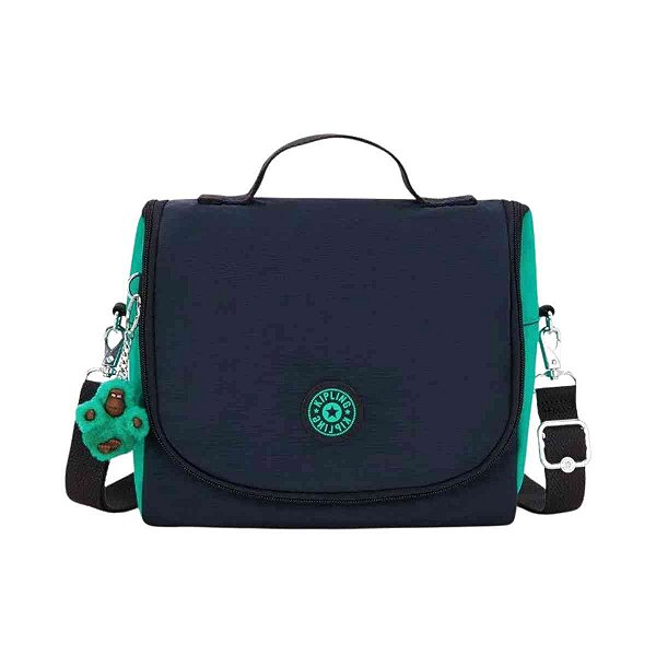 Lancheira Kipling New Kichirou - Blue Green