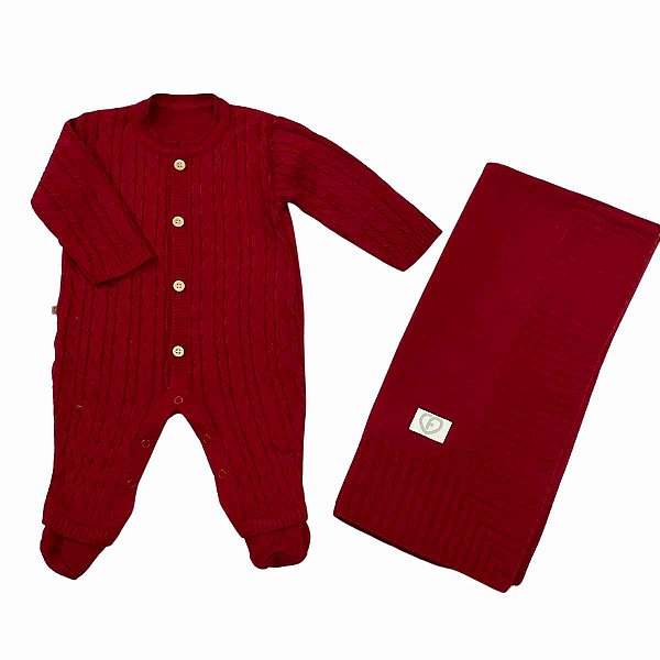 Saída Maternidade Encanto Vermelho - RN - Fofinho