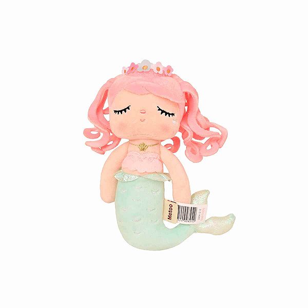 Boneca Metoo Mini Angela Sereia Pérola - 20cm