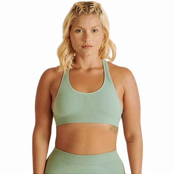 Top Esportivo Seamless Dry Suporte Alto, Antiviral e Sem Costura - Lupo