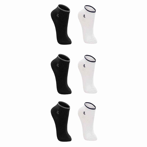 Kit 6 Meias Lupo Infantil Algodão Macio - Conforto para Crianças