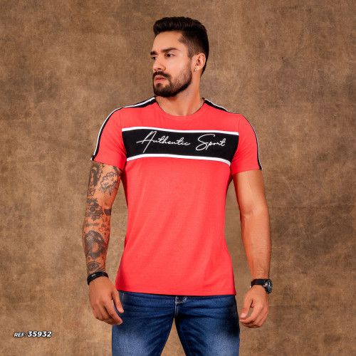 Camisa gola O esportiva