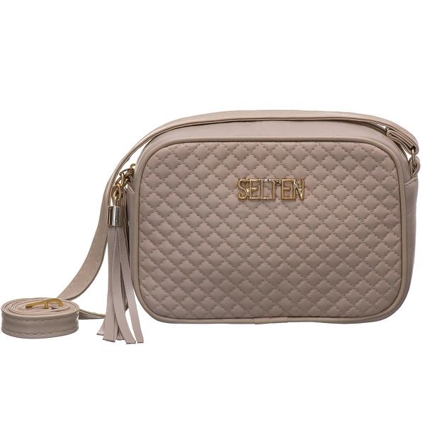 Bolsa Quadrada Feminina Matelasse Pequim