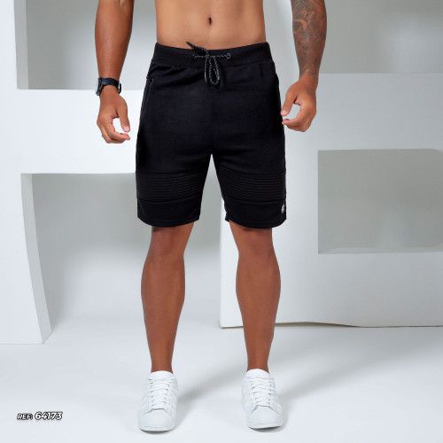 Bermuda moletom masculina mais conforto com ajuste