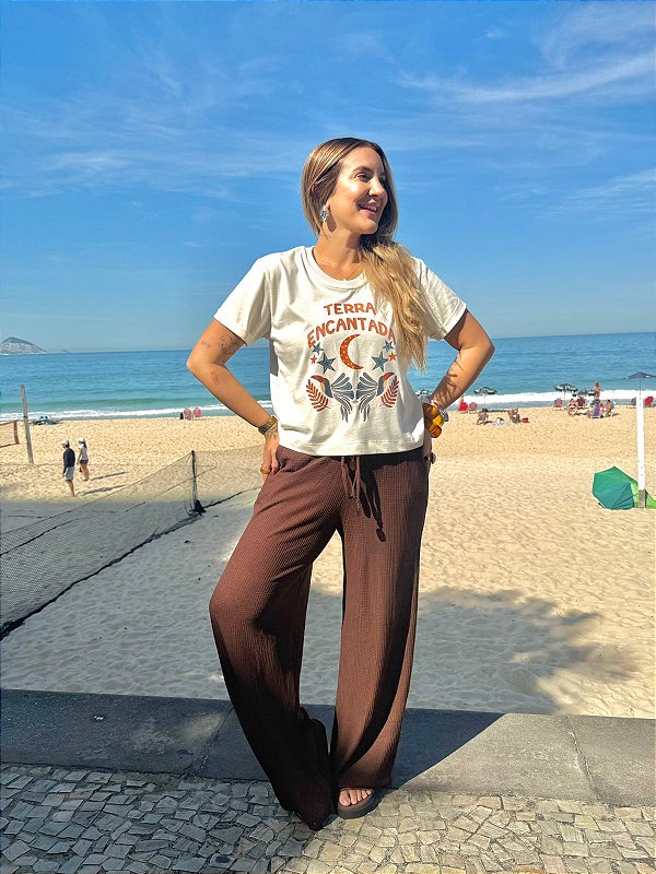 T-shirt Orquídea - Terra encantada