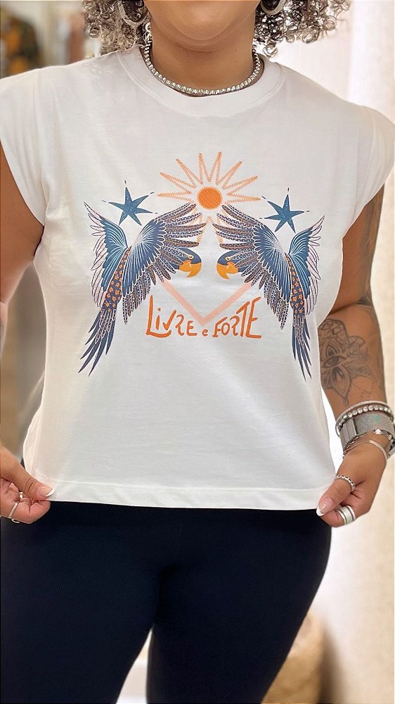 T-shirt Millenium- Livre e forte