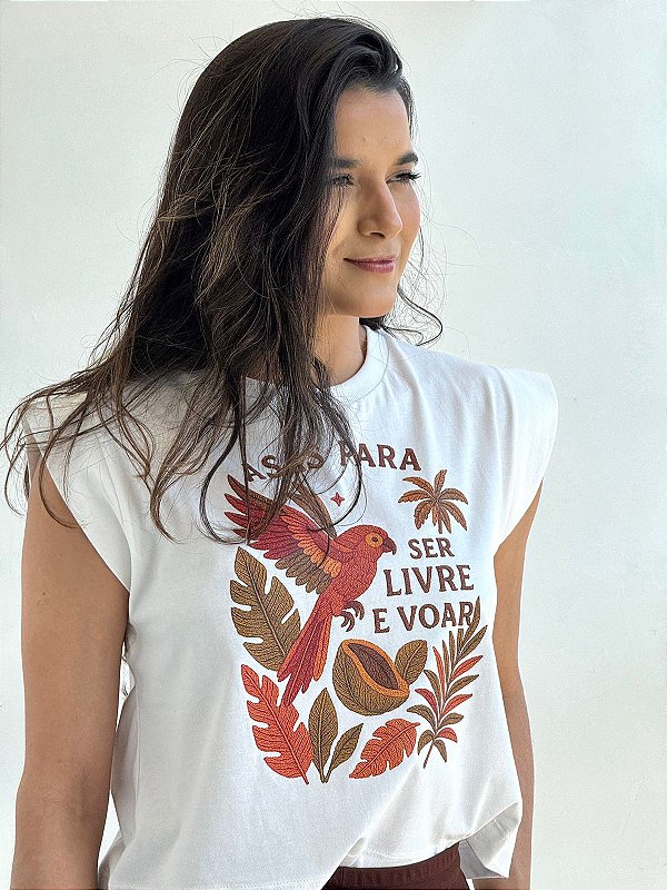 t-shirt millenium- Livre e voar