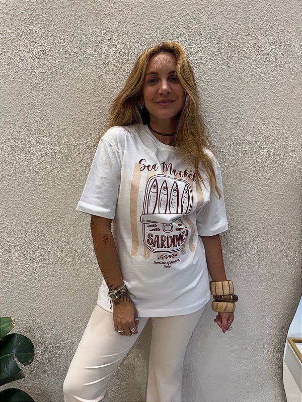 T-shirt Aurora- Sardinha