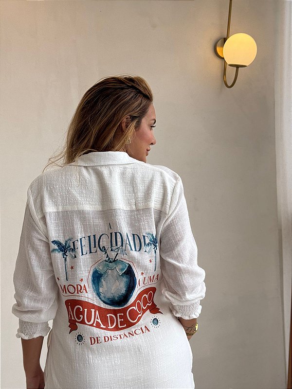 chemise mafeh - água de coco